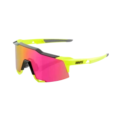 Standertshop 100% SPEEDCRAFT TALL Polished Black/Fluo Yellow Mirror Lens