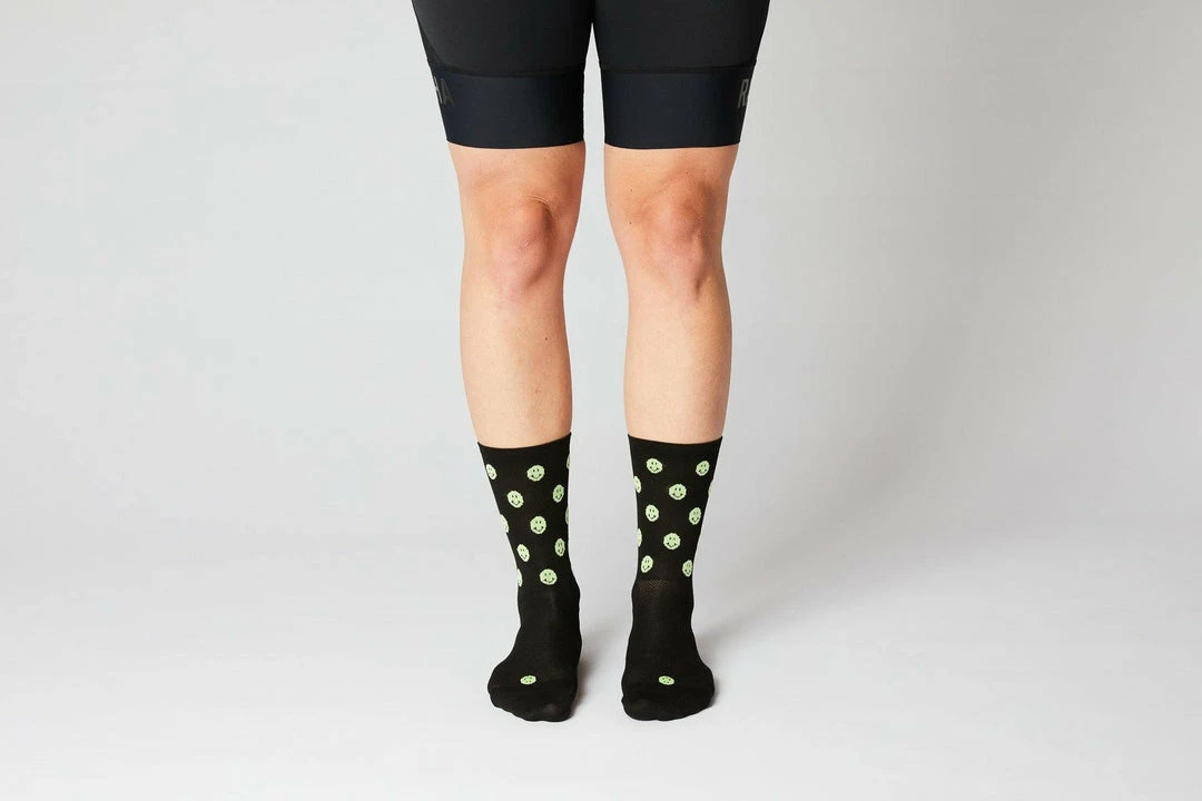 Standertshop FINGERSCROSSED SOCKS | #11_01 SMILEY - BLACK / NEON 3 Standertshop FINGERSCROSSED SOCKS | #11_01 SMILEY - BLACK / NEON