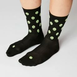 Standertshop FINGERSCROSSED SOCKS | #11_01 SMILEY - BLACK / NEON 17 Standertshop FINGERSCROSSED SOCKS | #11_01 SMILEY - BLACK / NEON