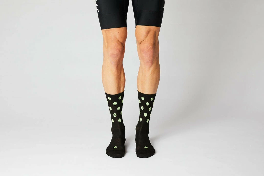 Standertshop FINGERSCROSSED SOCKS | #11_01 SMILEY - BLACK / NEON 8 Standertshop FINGERSCROSSED SOCKS | #11_01 SMILEY - BLACK / NEON