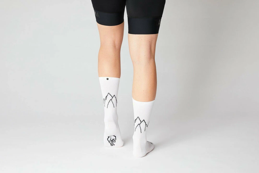 Standertshop FINGERSCROSSED SOCKS | #11_05 MOUNTAIN - WHITE / NEON 7 Standertshop FINGERSCROSSED SOCKS | #11_05 MOUNTAIN - WHITE / NEON