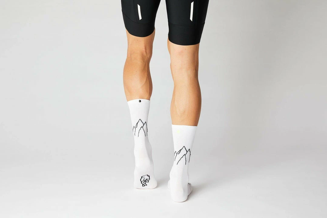 Standertshop FINGERSCROSSED SOCKS | #11_05 MOUNTAIN - WHITE / NEON 12 Standertshop FINGERSCROSSED SOCKS | #11_05 MOUNTAIN - WHITE / NEON