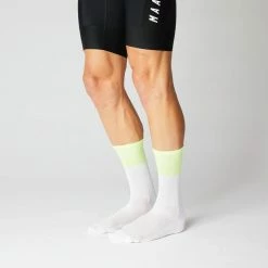 Standertshop FINGERSCROSSED SOCKS | #11_06 BLOCK - WHITE / NEON Equipment