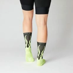 Standertshop FINGERSCROSSED SOCKS | #11_08 FLAMES - BLACK / NEON 15 Standertshop FINGERSCROSSED SOCKS | #11_08 FLAMES - BLACK / NEON