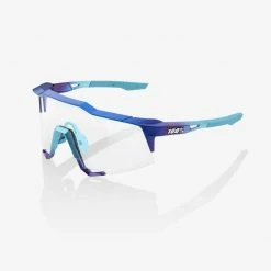 Standertshop Equipment 100% SPEEDCRAFT TALL Matte Metallic Into The Fade Blue Topaz Multilayer Mirror Lens