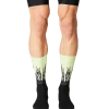 Standertshop FINGERSCROSSED SOCKS | #AERO FLAMES - BLACK / NEON