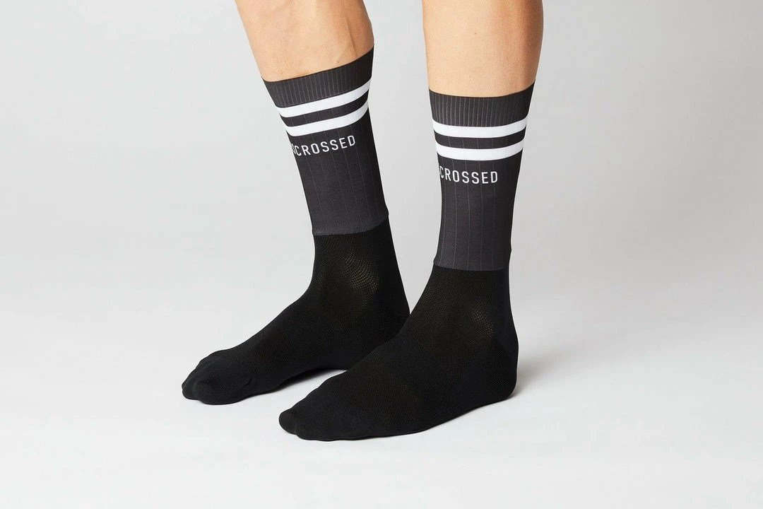 Standertshop FINGERSCROSSED SOCKS | #AERO STRIPES - BLACK Equipment 5 Standertshop FINGERSCROSSED SOCKS | #AERO STRIPES - BLACK Equipment