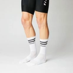 Standertshop Equipment FINGERSCROSSED SOCKS | #AERO STRIPES - WHITE