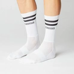Standertshop Equipment FINGERSCROSSED SOCKS | #AERO STRIPES - WHITE