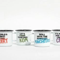 Standert Merchandise Standert Enamel Mug | 'It's Not A CRIT Life Crisis' | Umlaufbahn Equipment