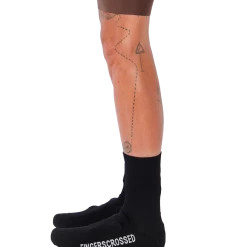Standertshop FINGERSCROSSED OVERSHOES | OVERSOCKS BLACK