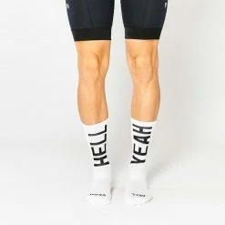 Standertshop Equipment FINGERSCROSSED SOCKS | #666 HELL YEAH 2.0 WHITE