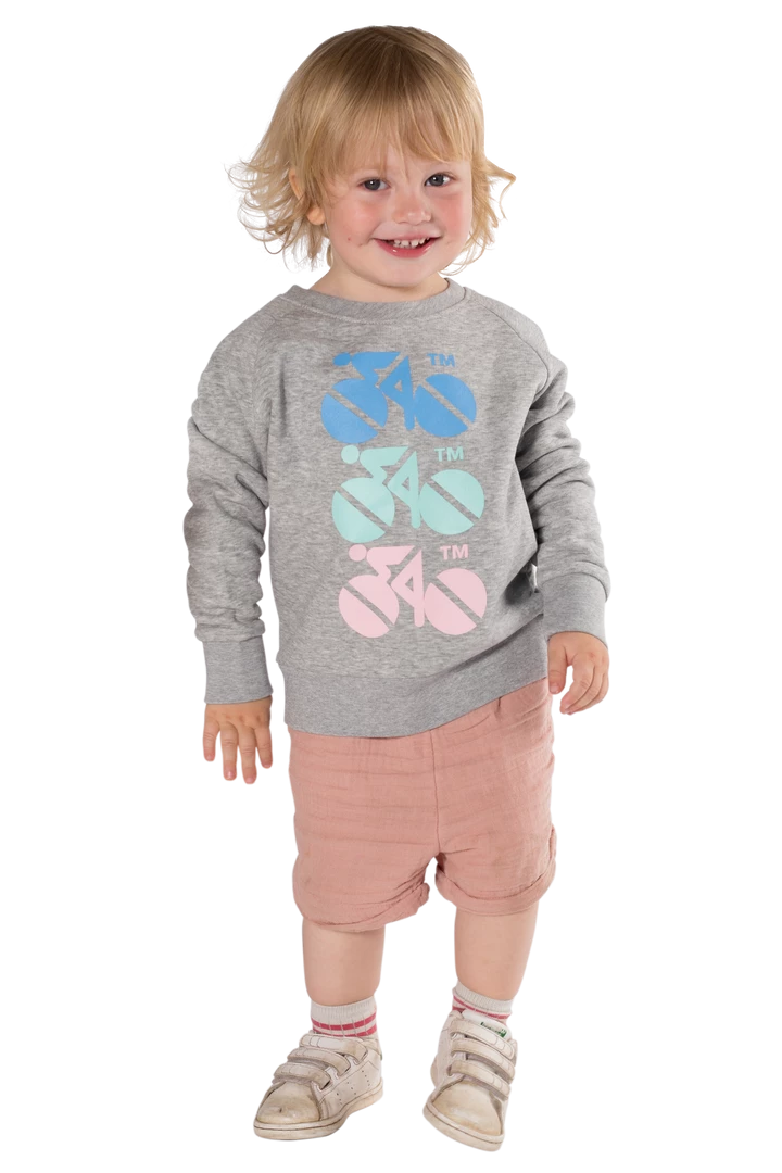 Standert Merchandise Equipment Standert Sweatshirt | Kids 3 Bike | Grey 1 Standert Merchandise Equipment Standert Sweatshirt | Kids 3 Bike | Grey
