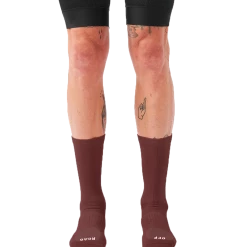 Standertshop FINGERSCROSSED SOCKS | #Off Road Burgundy