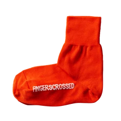 Standertshop FINGERSCROSSED OVERSHOES | OVERSOCKS BURNT ORANGE Equipment