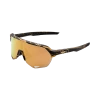 Standertshop Equipment 100% S2 Peter Sagan LE Metallic Gold Flake HiPER Gold Mirror Lens