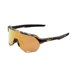 Standertshop Equipment 100% S2 Peter Sagan LE Metallic Gold Flake HiPER Gold Mirror Lens