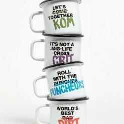 Standert Merchandise Standert Enamel Mug | 'It's Not A CRIT Life Crisis' | Umlaufbahn Equipment