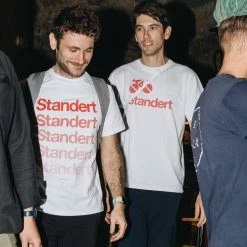 Standert Merchandise T-Shirt | Blue | Performance Logo