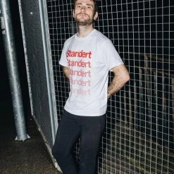 Standert Merchandise T-Shirt | White | Legacy Gradient