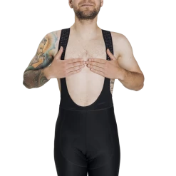 Standert Merchandise Equipment Standert Cycling Kit | Mens Bib Shorts | Black On Black