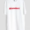 Standert Merchandise T-Shirt | White | Performance Logo