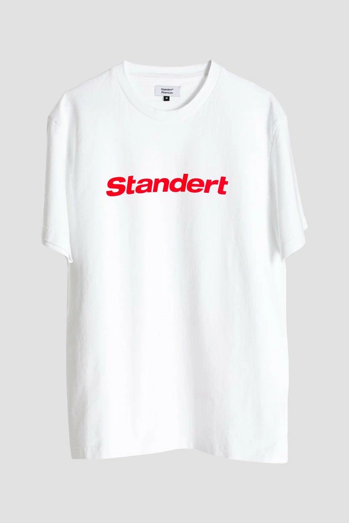 Standert Merchandise T-Shirt | White | Performance Logo 1 Standert Merchandise T-Shirt | White | Performance Logo