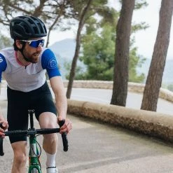 Standertshop Equipment 100% SPEEDCRAFT TALL Matte White HiPER Blue Mirror Lens